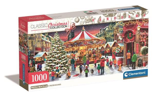 Clementoni 1000 pcs Christmas Village CB Panorama
