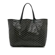 Goyard Vintage, Pre-owned, Dame, Sort, ONE SIZE, Uld, Pre-owned Coated canvas totes