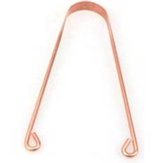 Surgical Grade Food Safe Pure Copper Rose Gold Color Tongue Clearer Scraper For Oral Care Oral Hygiene