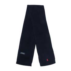 POLO RALPH LAUREN KIDS - halsduk med broderad logotyp - barn - ull - One Size - Blå