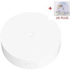 Xiaomi mijia multimode smart home gateway zigbee wifi bluetooth mesh hub fungerar med app apple homekit intelligent home hub - L&#xE4;gg till uk-kontakt