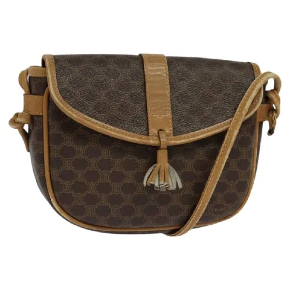 Celine Vintage Pre-owned Laeder celine-tasker - Vintage - Dame - Brun - ONE SIZE - Uld