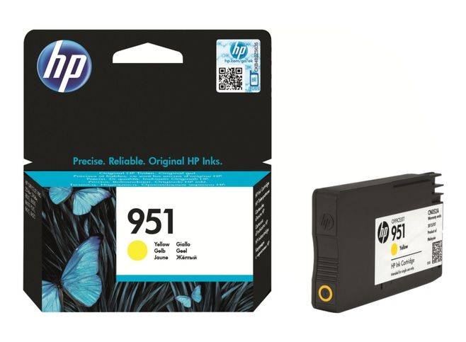 HP Blæk CN052A Yellow