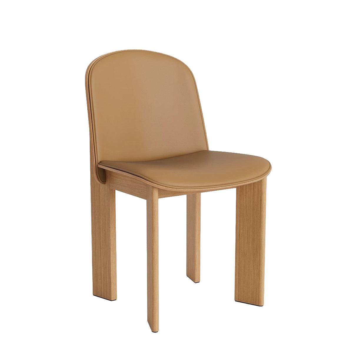 HAY Chisel 65 Chair - Eg Olieret - Grano Læder - Cognac