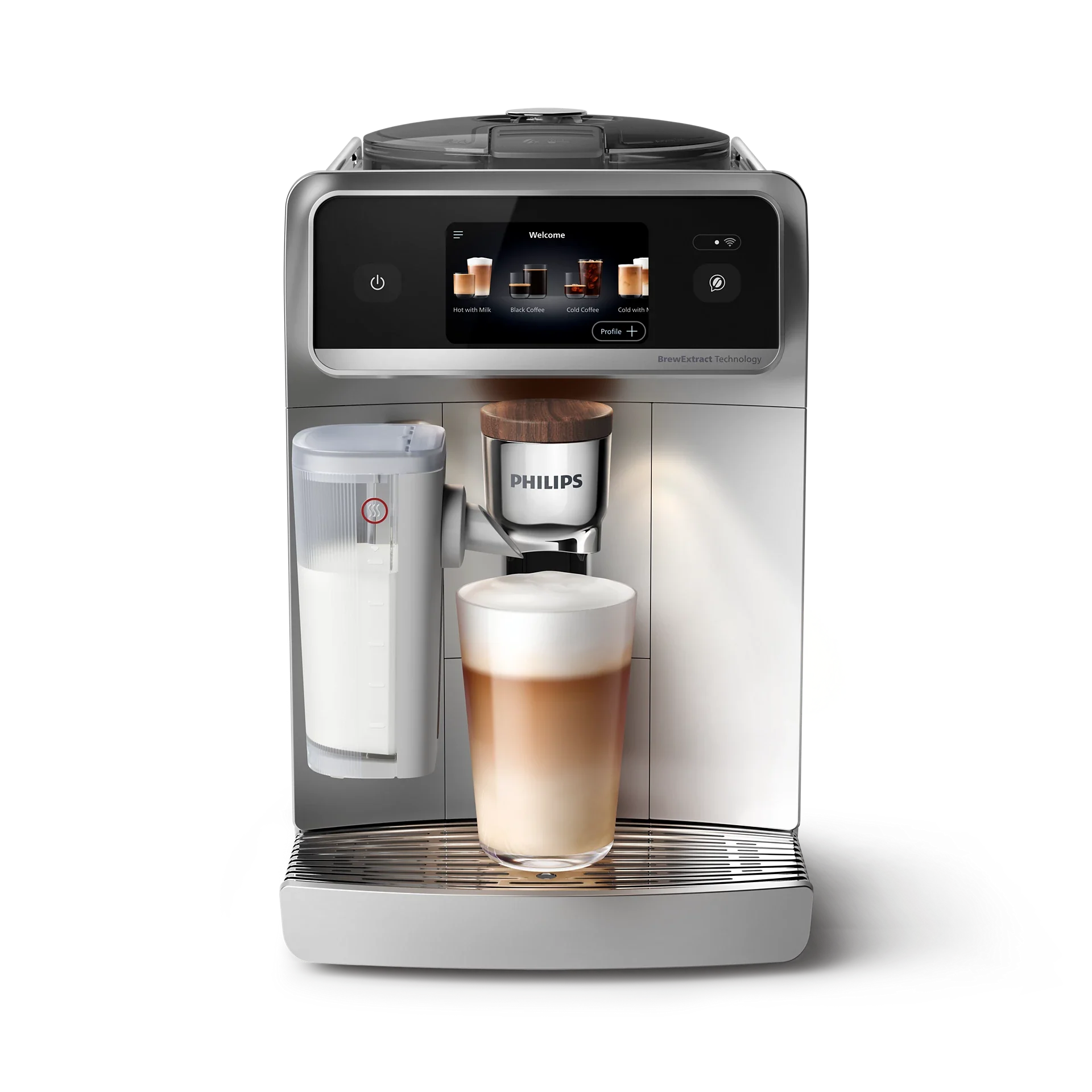 Philips Café Aromis 8000 Series LatteGo Pro EP8757/20 Silver - Espresso Machine