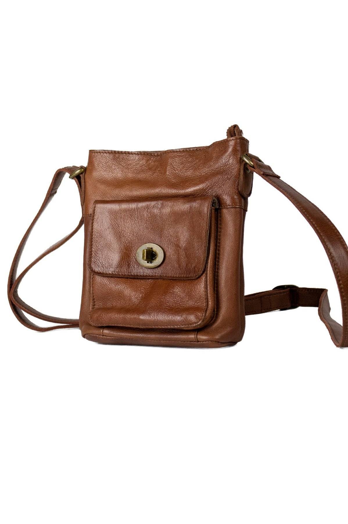 Re:designed Kay mini skindtaske walnut - ONE SIZE