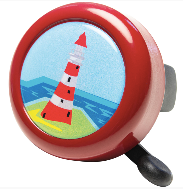Hartje Reich Ringklokker "Leuchtturm" Rød