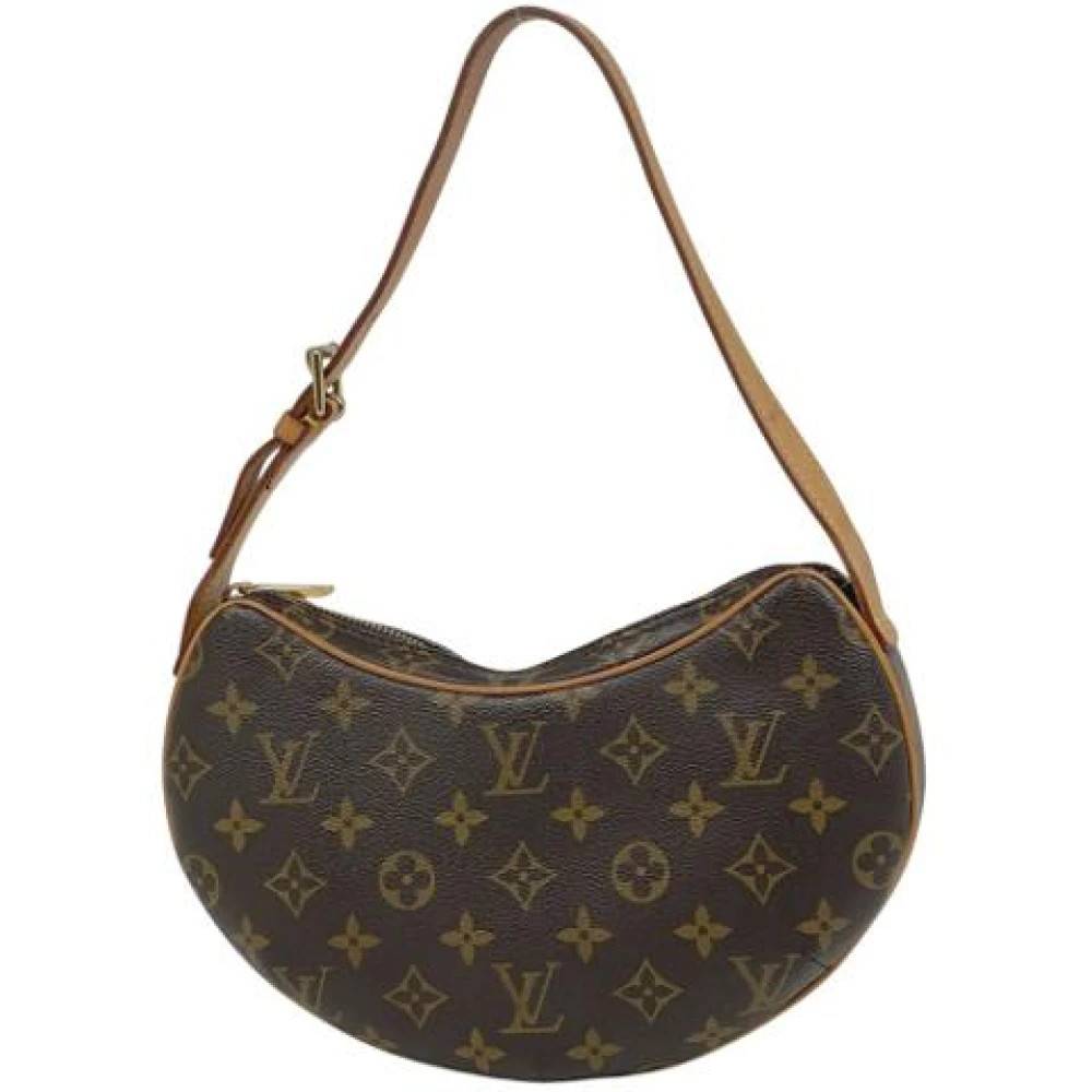 Louis Vuitton Vintage Pre-owned Pochette Skuldertaske - Vintage - Dame - Brun - ONE SIZE - Uld