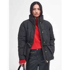 Womens Black Cindy Puffer Jacket