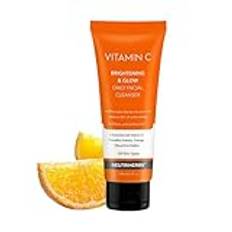 Neutriherbs Vitamin C Face Wash,Daily Facial Cleanser with Aloe & Hyaluronic Acid| Clean,Refresh,Brighten and Balance Complexion| For All Skin Type, 120ml 4 fl. oz