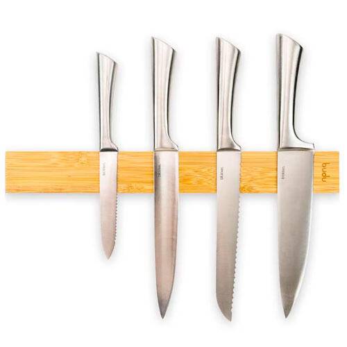 Bambus knivmagnet - 40 x 5 x 2 cm..