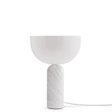 New Works Kizu Bordlampe Small White Marble