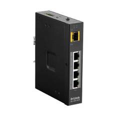 Switch, 5-Ports, Gigabit, PoE, Plug and play, SFP, black