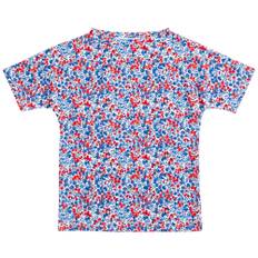 Petit Crabe - Luna UV 50+ bade t-shirt - Rød - str. 3-4 år