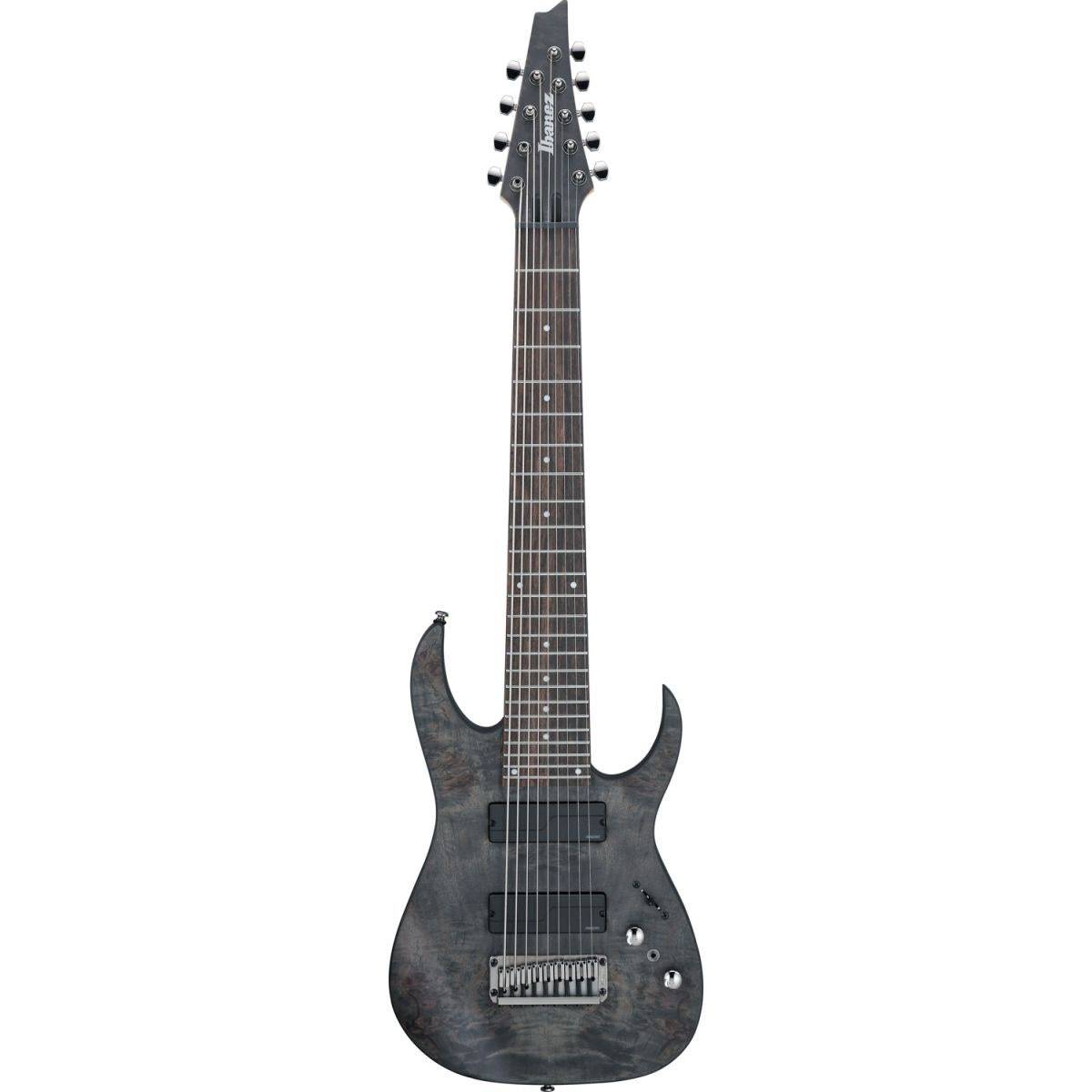 Ibanez RG9PB Axe Design Lab 9-string - Transparent Gray Flat