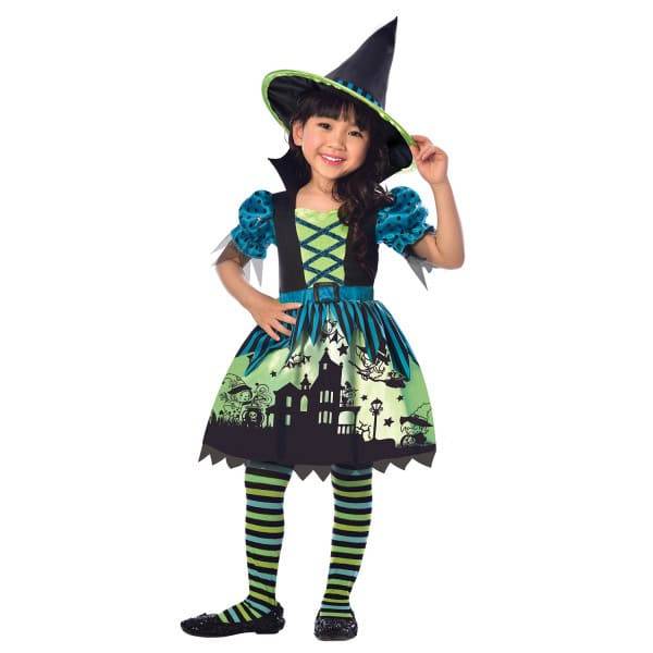Häxdräkt Hocus Pocus 3-4 år