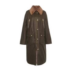 Barbour Ebberston Wax Jakke - 38 - Sn Beech - Dame