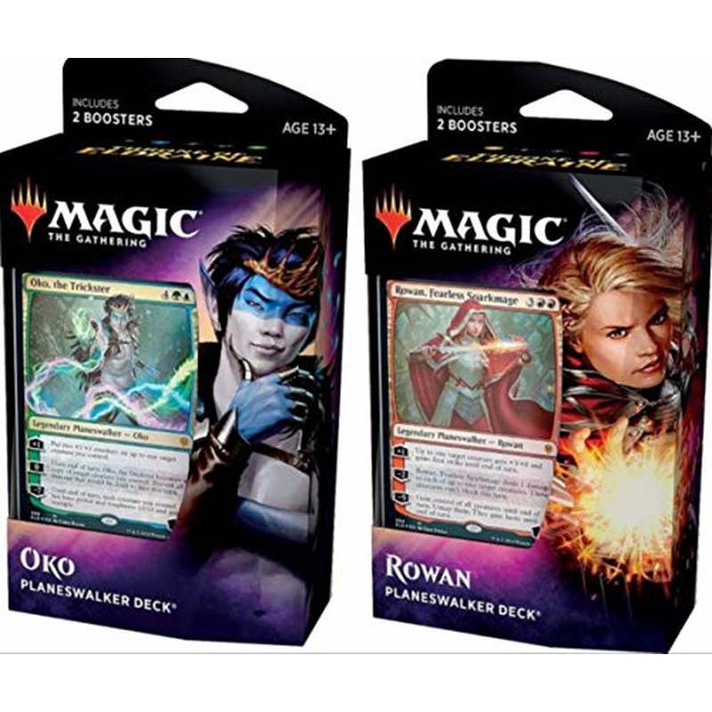 MTG Throne of Eldraine - 1 Planeswalker Deck - Random Selection -...
