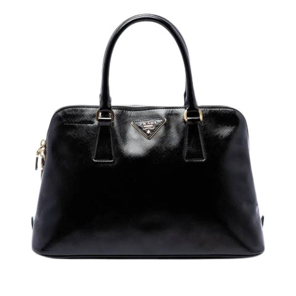 Prada Vintage Pre-owned Promenade Satchel - Vintage - Dame - Sort - ONE SIZE - Læder