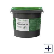 EFAcare vægmaling, lys råhvid, glans 10 - 10 liter