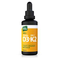 Vitamin D3+K2 in Organic Black Seed Oil 30ml