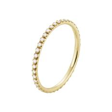 Georg Jensen Signature Diamonds ring, Guld
