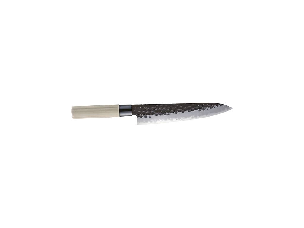 Kockkniv 24 cm Tojiro Hamrad Svart