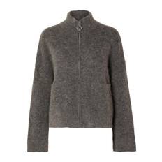 Selected Femme Sia - Cardigan - MED GREY MEL / L