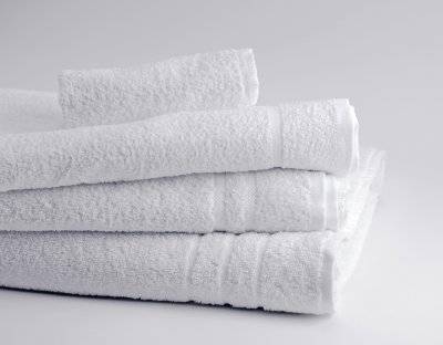 Frotté Sierra 400g vit 70x140 cm