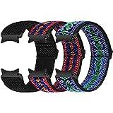 Runostrich Elastiskt armband kompatibelt med Samsung Galaxy Watch 7/6/5/4/FE 40 mm 44 mm/Galaxy Watch 5 Pro/Galaxy Watch 6/4 Classic 43 mm 47 mm 42 mm 46 mm nylon sport klockarmband kvinnor och män