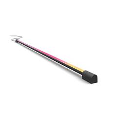 Philips Hue Play Gradient Light Tube schwarz 125cm, 1260lm, Surround-Beleuchtung, bis zu 16 Mio. Farben, einstellbare Lichteffekte, steuerbar via App, für Fernseher geeignet