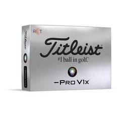 Titleist Pro V1x Left Dash RCT Golf Balls - White