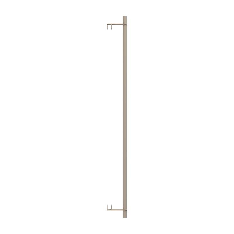 Moebe Shelving System Bøjlestang 85 cm Warm Grey