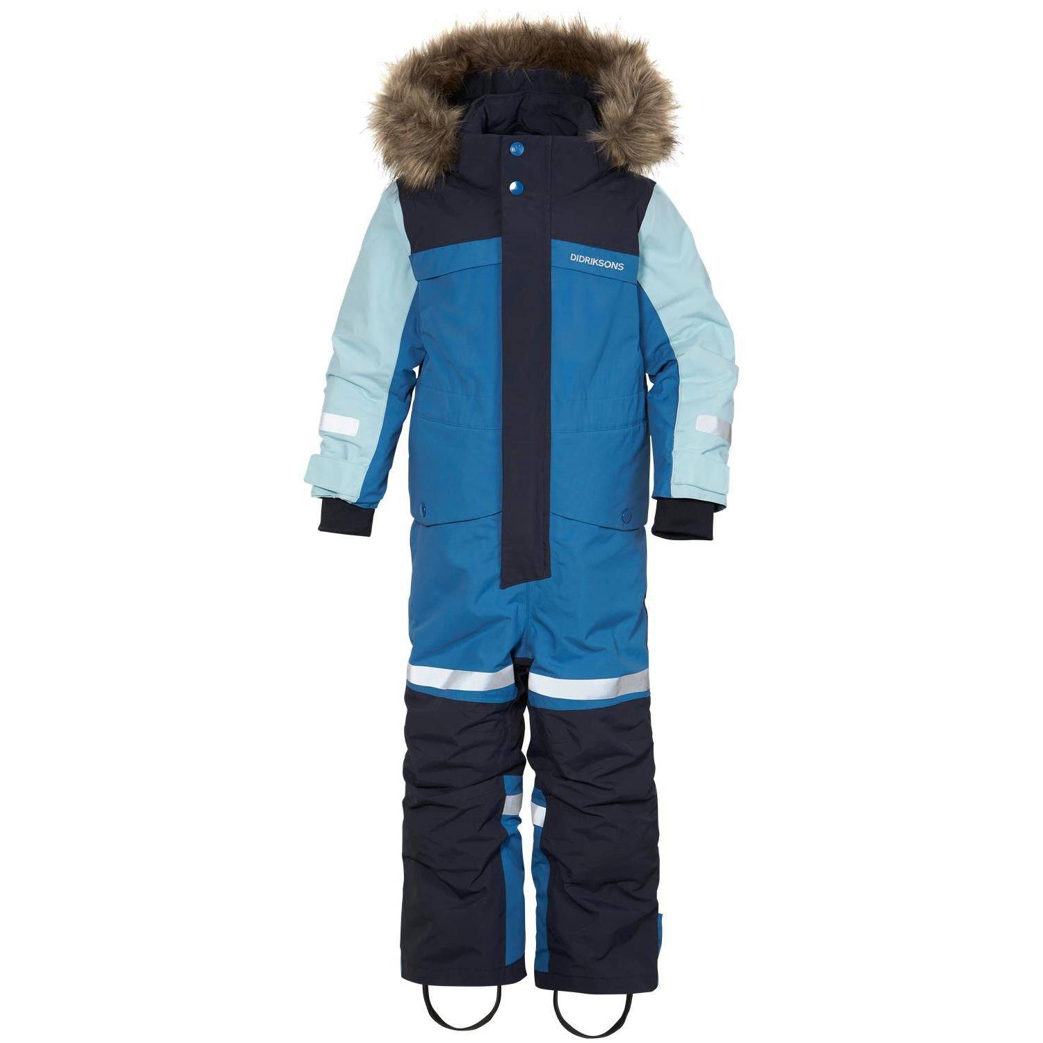 Didriksons Bjärven Kids' Coverall Flyverdragt Børn - Corn Blue - Corn Blue / 110