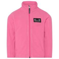 Didriksons Kid's Muskot Windproof Jacket Fleecejacka Barn Storlek 110 Färg rosa