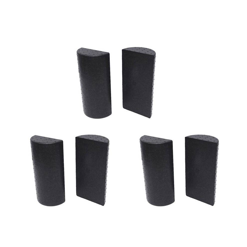 3Pair 30cm Half Round Foam Roller for Yoga Pilates Sport Fitness Equipment Balance Pad Yoga Blocks