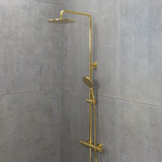 Dragør Takduschset m/Termostat blandare och 25 cm takdusch, 160 C/C