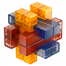 QiYi KML Ball In The Cage Puzzle Transparent Multicolor - Difficulty Level 2