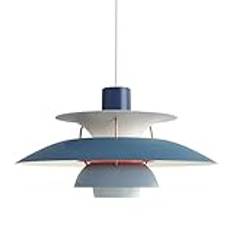 PH 5 Modern dansk taklampa, minimalistisk UFO-taklampa, för vardagsrum, matsal kök (40 cm)