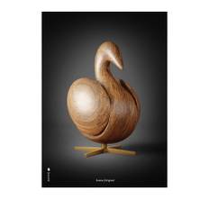 Plakat Svane Figuren 50x70 cm