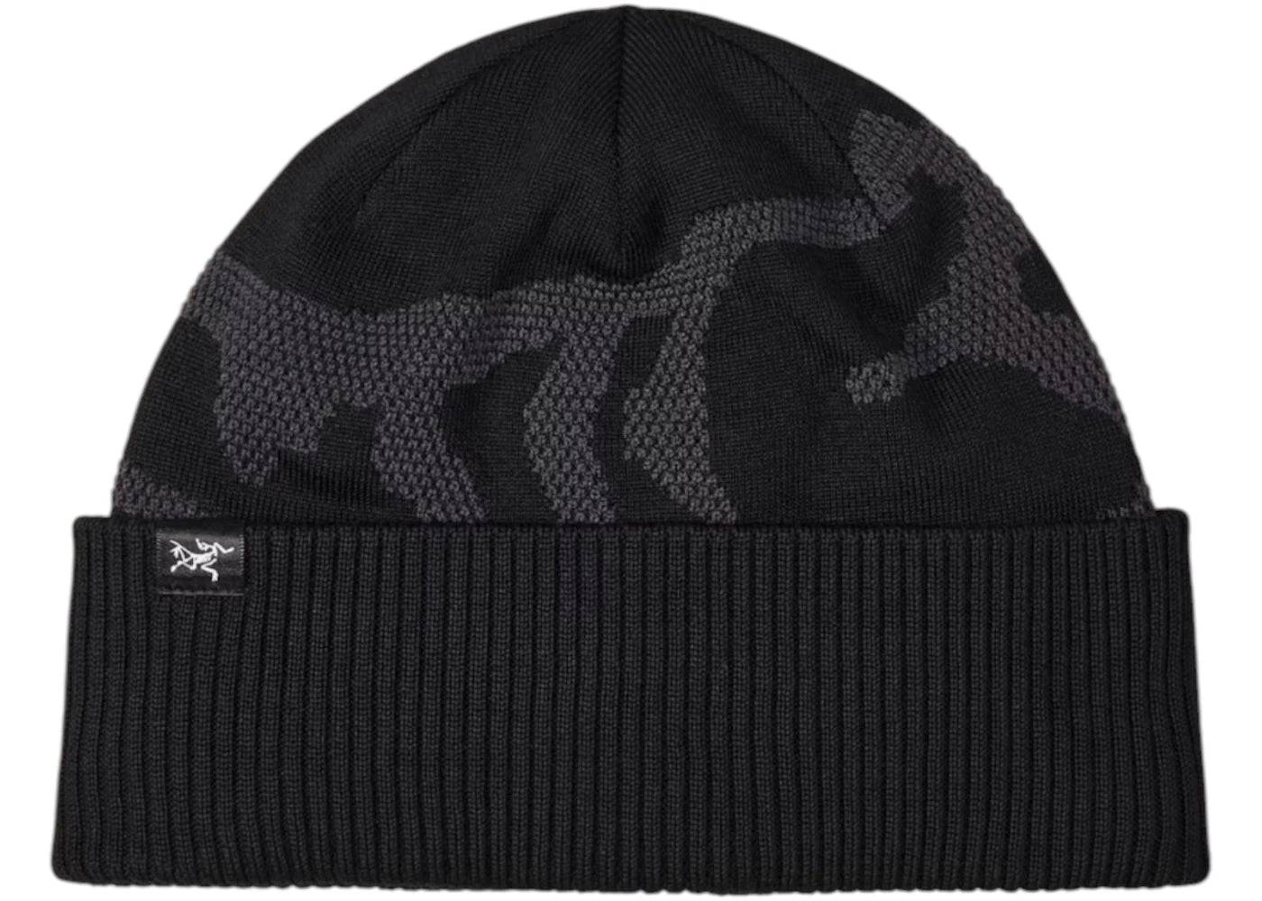 Arc'teryx Grotto Rib Toque Beanie Black/Graphite - One Size (One Size)