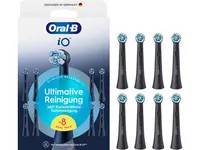 (ComputerSalg) Oral-B iO Series Ultimate Clean tandborsthuvuden – svarta – 8-pack