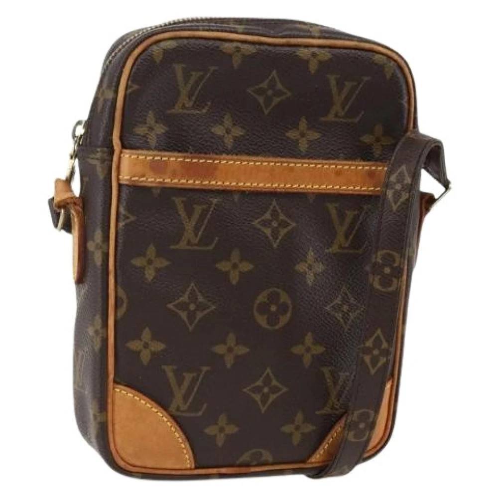 Louis Vuitton Vintage Pre-owned Vintage Canvas Cross Body Taske - Vintage - Dame - Brun - ONE SIZE - Uld