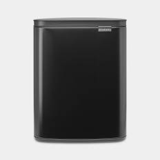 Papperskorg Brabantia BO 12L matt svart