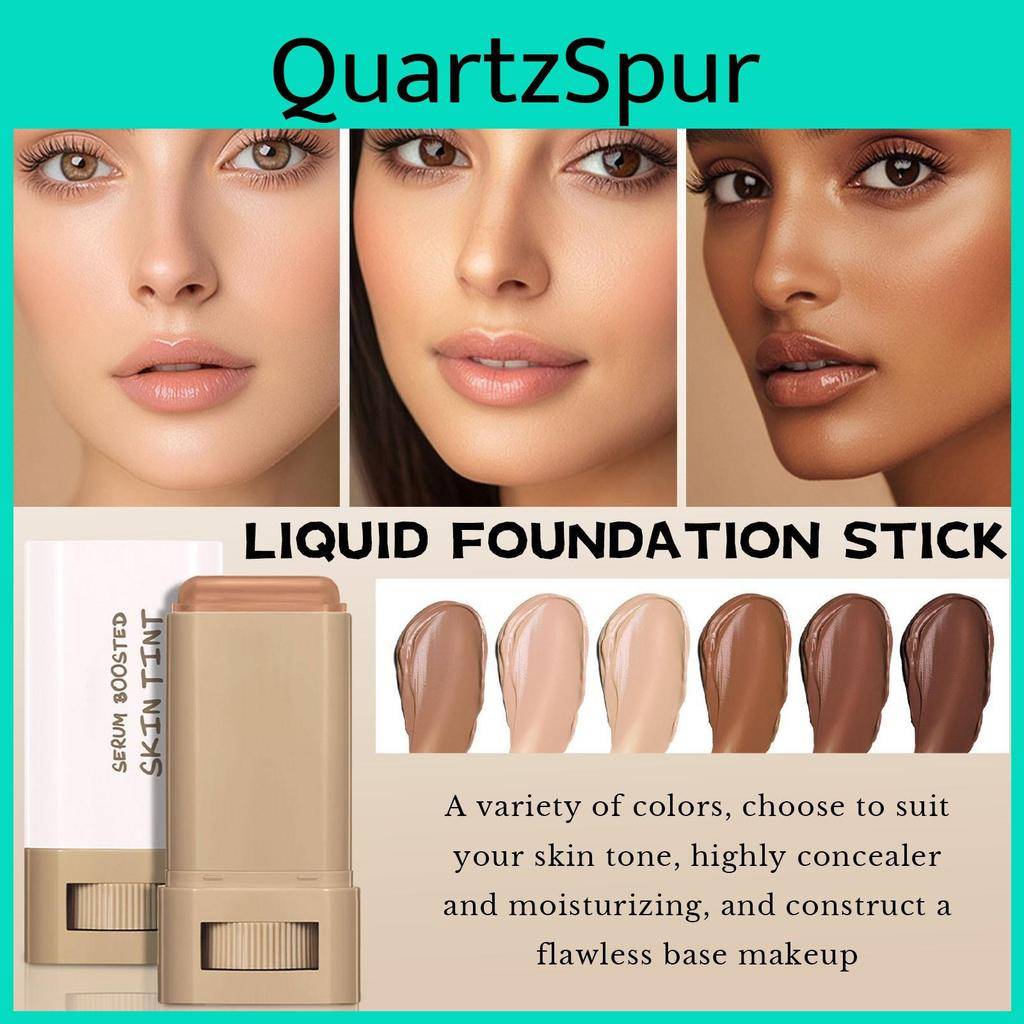 Serum Stick Beauty Balm Foundation Förbättrad Hudton Solid Färgad Fuktgivande Serum Stick Foundation Ansiktsstick För Kvinnor brun