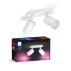 Philips Hue Fugato plate/spiral hvid 2x4.2W - Spot - White Color Ambience