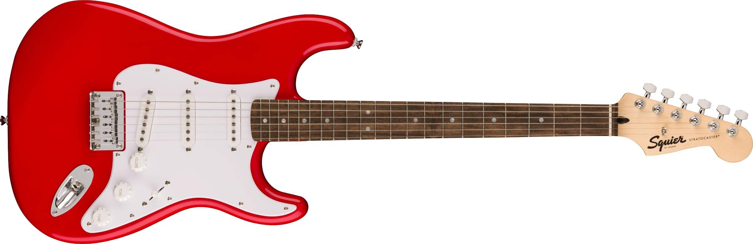 Squier Sonic Stratocaster HT Torino Red Laurel röd