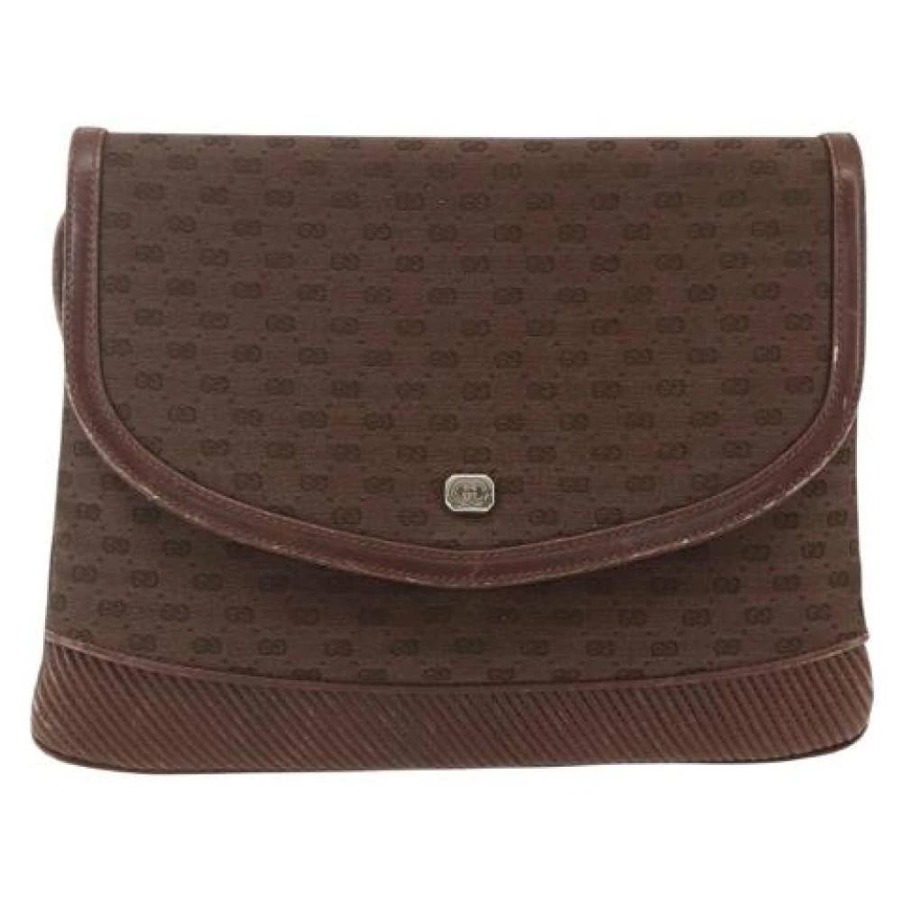 Gucci Vintage - Pre-owned Canvas Cross Body Bag Vintage - Dam - ONE Size -