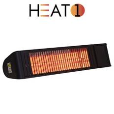 HEAT1 ECO PRO-LINE TERRASSEVARMER SORT 2000W