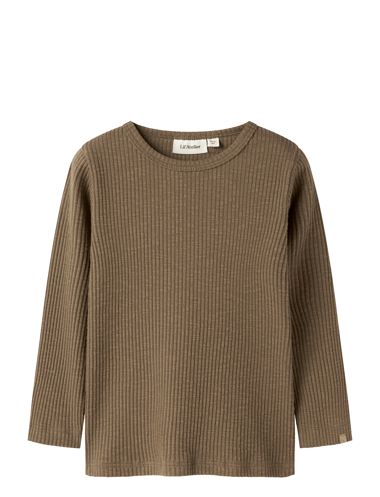 Lil'Atelier Nmmrajo Mak Ls Slim Top Lil - Khaki green - 92
